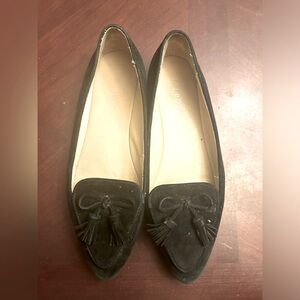 Black Talbots Tassel Flats - Size 7 1/2M - COMFY
